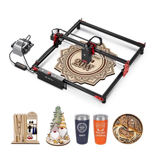 Macchina per incisione laser - DIY KIT 20W - Algolaser - per legno / per metallo / per materie plastiche
