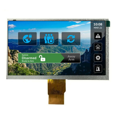 Modulo di visualizzazione 7" - HG070WS002 - Shenzhen Hongguang Display Co., Ltd - TFT LCD / TN / con touch screen capacitativo
