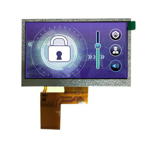 Modulo di visualizzazione TFT LCD - HG043HV009 - Shenzhen Hongguang Display Co., Ltd - IPS / con touch screen capacitativo / 480 x 272