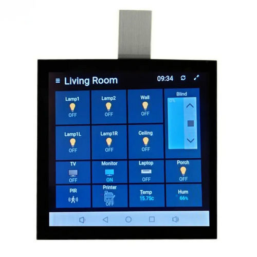 Modulo di visualizzazione TFT LCD - HG040HS002T01 - Shenzhen Hongguang Display Co., Ltd - IPS / con touch screen capacitativo / con touch screen resistivo