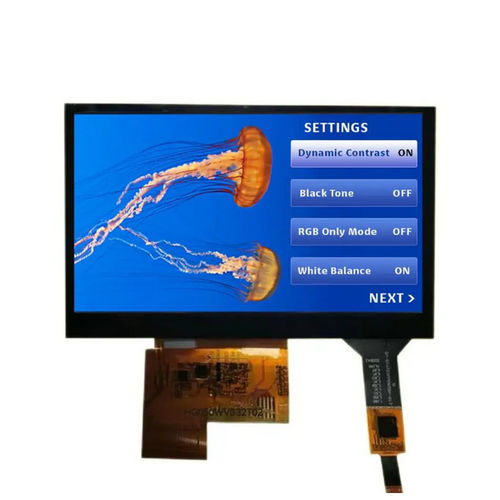 Modulo di visualizzazione TFT LCD - HG50WV032T01 - Shenzhen Hongguang Display Co., Ltd - TN / con touch screen capacitativo / 800 x 480