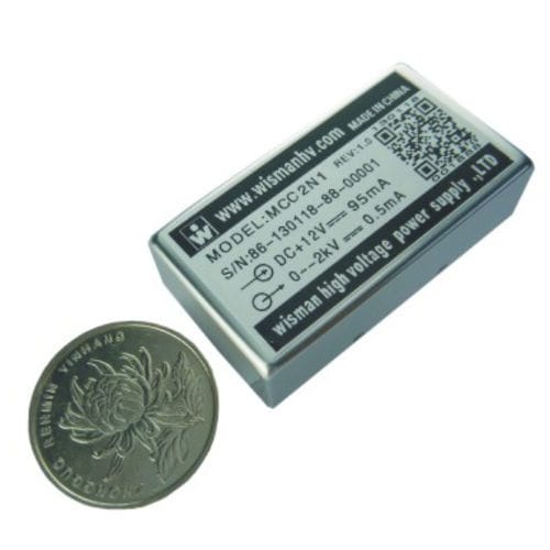 Alimentatore elettrico da tavolo - MCC  - Wisman High Voltage Power Supply - DC/DC / ad uscita semplice / stabilizzato