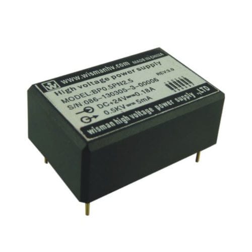 Alimentatore elettrico incapsulato - BP  - Wisman High Voltage Power Supply - DC/DC / ad uscita semplice / stabilizzato