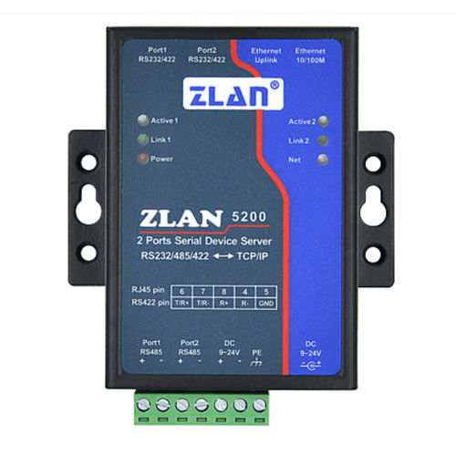 Device server serie - ZLAN5200 - Shanghai ZLAN Information Technology Co.,Ltd - Ethernet / RJ45 / DB9