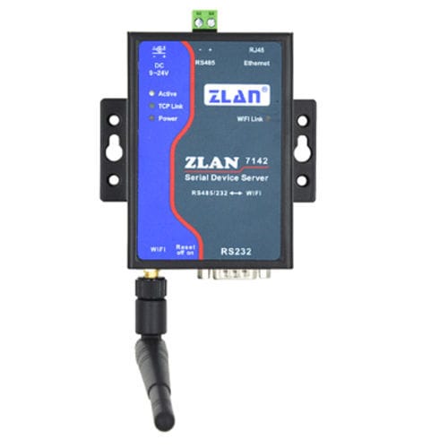 Device server RS232 - ZLAN7142 - Shanghai ZLAN Information Technology Co.,Ltd - RS485 / Modbus / industriale