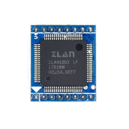 Convertitore di protocolli - ZLSN2003S - Shanghai ZLAN Information Technology Co.,Ltd - di temperatura / UART / TTL