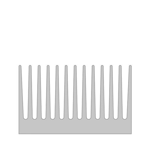 Dissipatore in alluminio - Alutronic Kühlkörper GmbH und Co. KG - a alette sottili / estruso / per LED