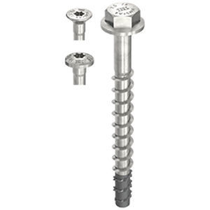 Vite per calcestruzzo - MULTI-MONTI®-plus stainless steel - HECO - a testa svasata / a testa esagonale / a testa cilindrica bombata