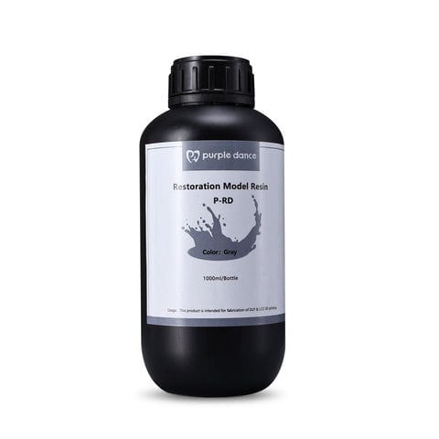 Resina per stampante 3D odontoiatrica - P-RD - Shenzhen Purple Dance Technology Co., Ltd. - grigia