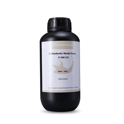 Resina per stampante 3D grigia - P-OM 2.0 - Shenzhen Purple Dance Technology Co., Ltd. - odontoiatrica