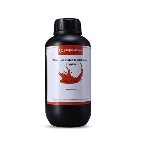Resina per stampante 3D gialla - P-WWM - Shenzhen Purple Dance Technology Co., Ltd. - arancione / grigia / odontoiatrica