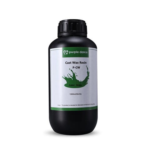 Resina per stampante 3D verde - P-CW - Shenzhen Purple Dance Technology Co., Ltd. - odontoiatrica
