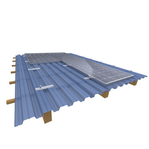 Sistema di fissaggio per impianti fotovoltaici su tetto - SM - Sonnen Metal - in alluminio