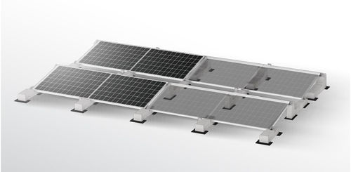 Sistema di fissaggio per impianti fotovoltaici per tetto piano - NO-FLEX® - Sun Ballst - in calcestruzzo