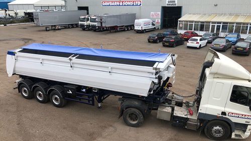 Sistema di teloni idraulico - Shur-Co UK Ltd - per autocarro / in PVC