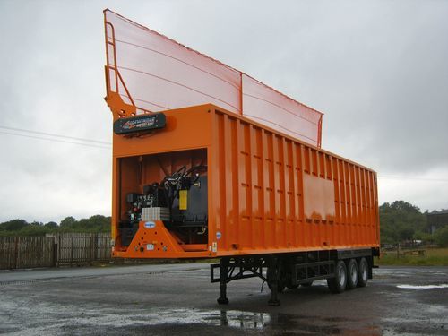 Sistema di teloni idraulico - Sidewinder - Shur-Co UK Ltd - in acciaio