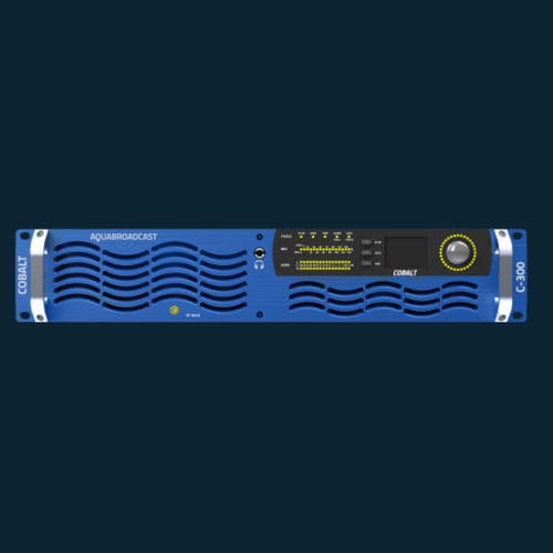 Trasmettitore radio FM - Cobalt C-300 - Aqua Broadcast Limited - Ethernet / GPS / USB