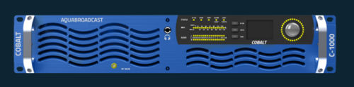 Trasmettitore radio FM - Cobalt C-1000 - Aqua Broadcast Limited - Ethernet / GPS / USB
