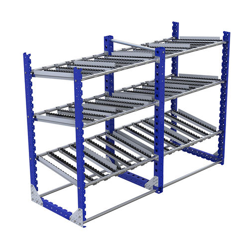 Scaffalatura per magazzino di stoccaggio - FQ0302 - OPEX FACTORY - per movimentazione / da trasporto / con ripiani