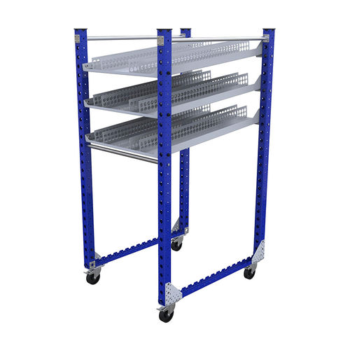 Scaffalatura picking - FQ-0304 - OPEX FACTORY - per magazzino di stoccaggio / per movimentazione / da trasporto