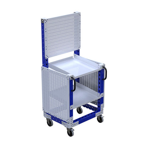 Carrello portautensili - FQ0405 - OPEX FACTORY - da trasporto / in acciaio / con ripiano