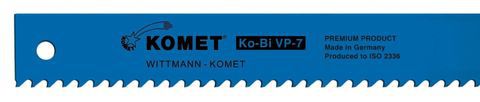 Lama per sega per metalli - Ko-Bi VP7 - KOMET - HSS / per acciaio inossidabile