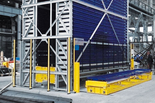 Torre di stoccaggio automatico - TowerMat FE series - Intertex Maschinenbau Ingeborg Deiss GmbH & Co. - per lamiera / per oggetti lunghi