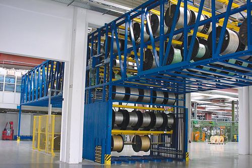 Magazzino rotante verticale - InterMat IM-VO2.2 - Intertex Maschinenbau Ingeborg Deiss GmbH & Co. - per torrette / per avvolgicavo