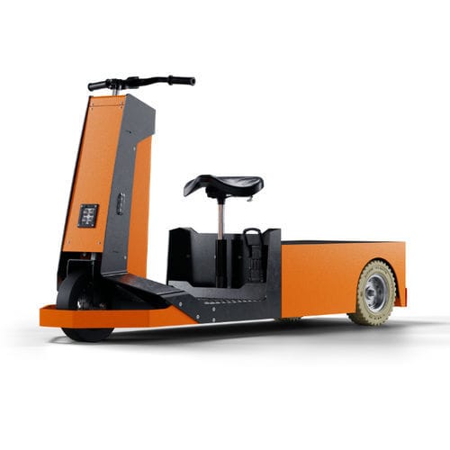Trattore elettrico - Genkinger-bAKA Genkinger GmbH - a 3 ruote / con conducente seduto / per rimorchio