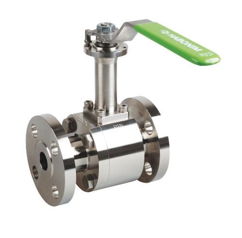 Valvola a sfera flottante - Z73W - HABONIM - a leva / con flangia / per alte temperature