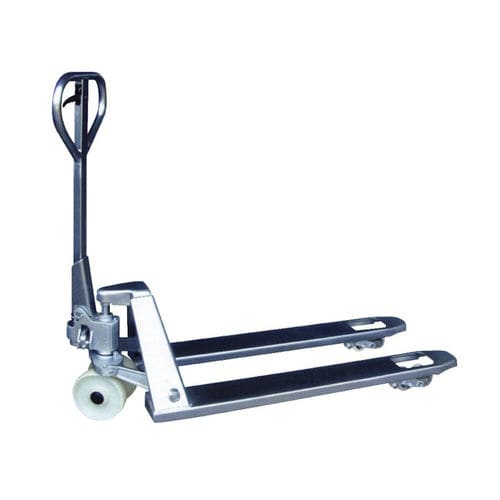 Transpallet in acciaio inossidabile - PTZ-5500S - SANTSAI MACHIENRY - manuale / per magazzino / per movimentazione