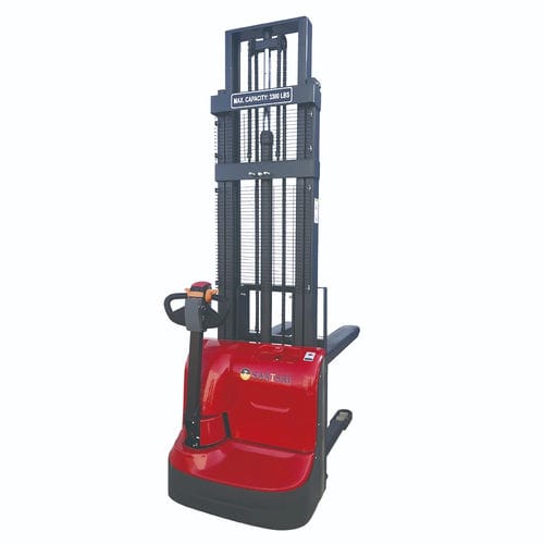 Accatastatore elettrico - DDS15-35 - SANTSAI MACHIENRY - a timone con guida da terra / 24 V / per magazzino