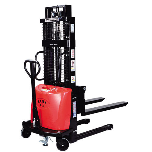 Accatastatore semielettrico - BDS10-35 - SANTSAI MACHIENRY - a batteria / elettroidraulico / a guida a bordo