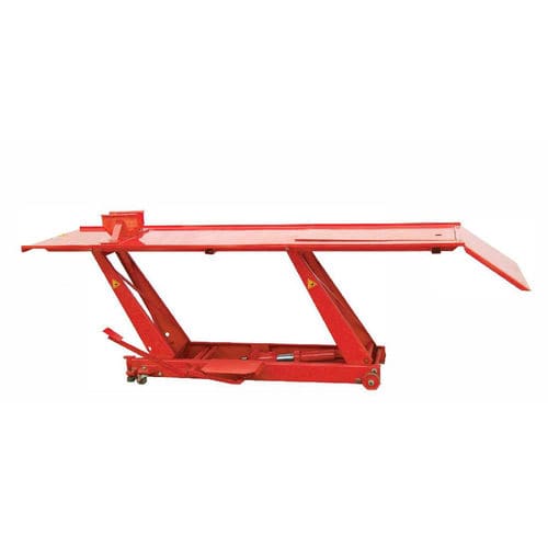 Ponte sollevatore a pantografo - MXC 76  - SANTSAI MACHIENRY - 500 kg / elettrico / per moto