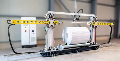 Avvolgitrice fasciapallet di bobina - Wrapsolut - Fährenkämper GmbH & Co. KG - orizzontale / automatica / per tubi