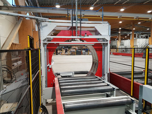 Avvolgitrice fasciapallet orizzontale - CL 4C - Wrapsolut - Fährenkämper GmbH & Co. KG - ad anello rotante / automatica / per pallet