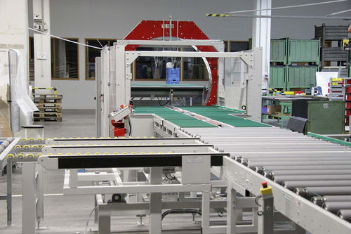 Avvolgitrice fasciapallet orizzontale - Wrapsolut - Fährenkämper GmbH & Co. KG - ad anello rotante / automatica / per cartoni