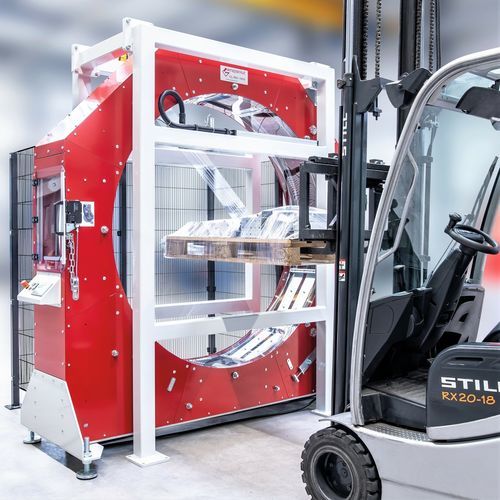 Avvolgitrice fasciapallet orizzontale - CL 050 1600 - Wrapsolut - Fährenkämper GmbH & Co. KG - manuale / per pallet / per pacchetti