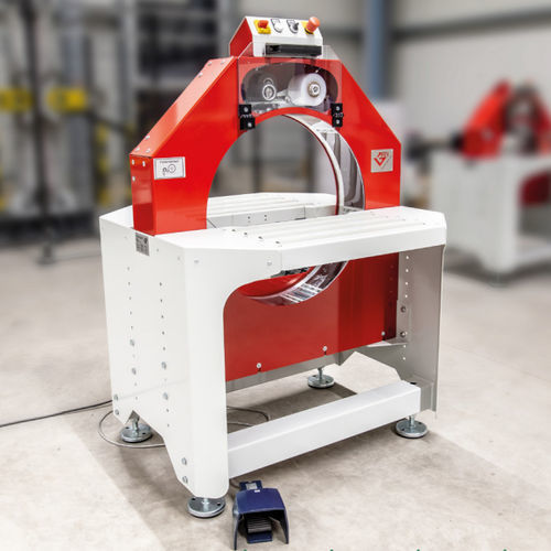 Avvolgitrice fasciapallet orizzontale - CL 010 series - Wrapsolut - Fährenkämper GmbH & Co. KG - ad anello rotante / manuale / per pallet