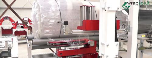 Avvolgitrice fasciapallet orizzontale - TVR 1500 - Wrapsolut - Fährenkämper GmbH & Co. KG - automatica / di carta / per rotoli tessili