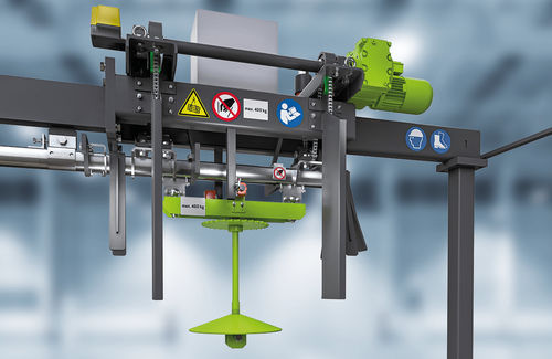 Granigliatrice a uncino - HUBert - RUMP STRAHLANLAGEN GmbH & Co. KG - per metallo