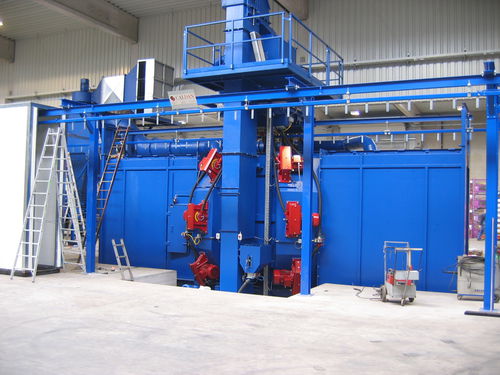 Granigliatrice a uncino - CAPSOR&reg; - RUMP STRAHLANLAGEN GmbH & Co. KG - per metallo / automatica