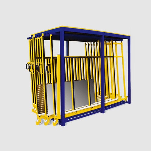 Magazzino automatico verticale - HEGLA Fahrzeugbau GmbH&Co.KG - per lamiera / compatto