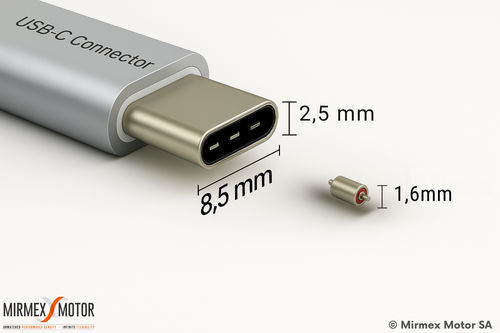 Micromotore - MIRMEX MOTOR - brushless / senza nucleo / compatto