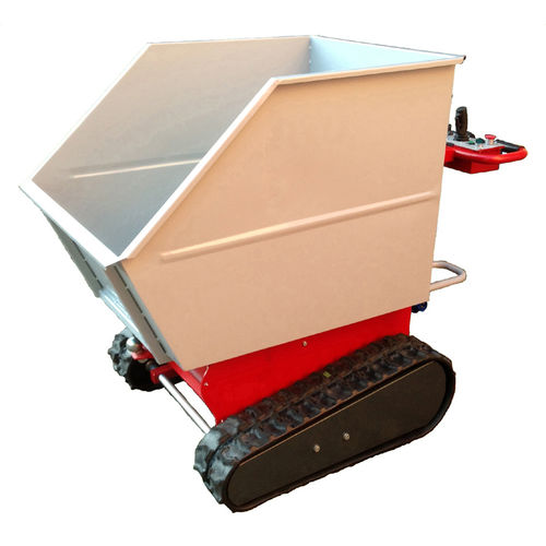 Mini dumper cingolato - TC1000/WMG  - PMP di Olgiati Giuseppe - elettrico / a scarico frontale
