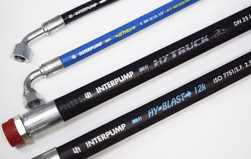 Tubo flessibile per nafta - T series - IMM Hydraulics - in gomma sintetica / con treccia metallica