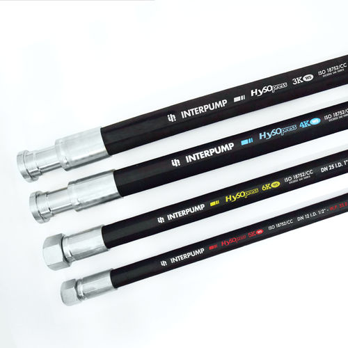 Tubo flessibile per acqua - TI series - IMM Hydraulics - per olio / in gomma sintetica / intrecciato