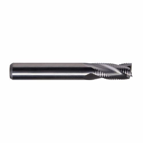 Fresa a codolo - 2830 series - DueCi SRL - carburo solido / di sgrossatura / per acciaio inossidabile