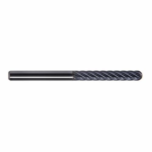 Fresa con taglio centrale - RA1800 series - DueCi SRL - a codolo / di testa semisferica / carburo solido