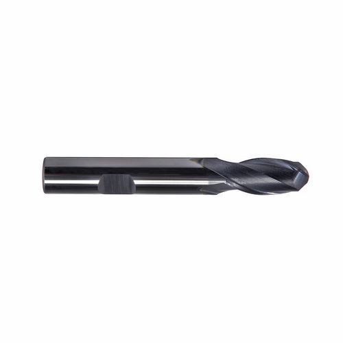 Fresa di testa semisferica - W1330 series - DueCi SRL - carburo solido / a copiare / di finitura